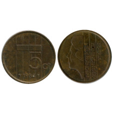 5 центов Нидерландов 1984 г.