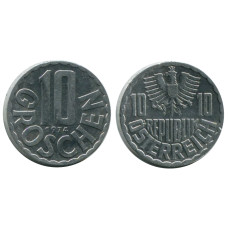 10 грошей Австрии 1974 г.