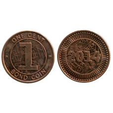 1 цент Зимбабве 2014 г. (UC)