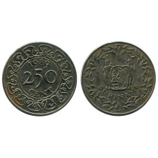 250 центов Суринама 1989 г.