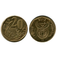 20 центов ЮАР 2012 г.
