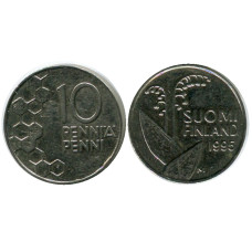 10 пенни Финляндии 1995 г.