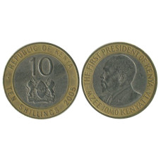 10 шиллингов Кении 2005 г.