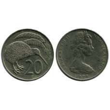 20 центов Новой Зеландии 1979 г.