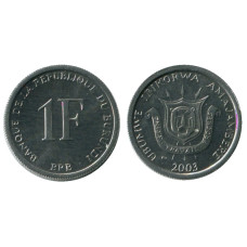 1 франк Бурунди 2003 г.