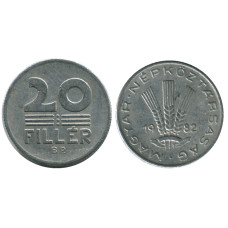 20 филлеров Венгрии 1982 г.