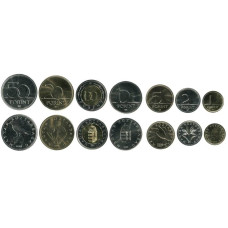 Набор из-7-ми монет Венгрии
