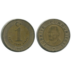 1 лира Турции 2007 г., Мустафа Кемаль Ататюрк