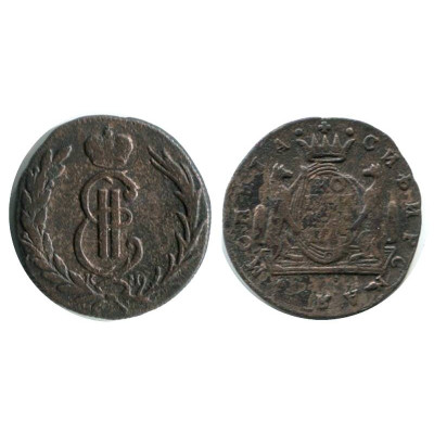 Монета 1 копейка России 1775 г. (КМ) 1