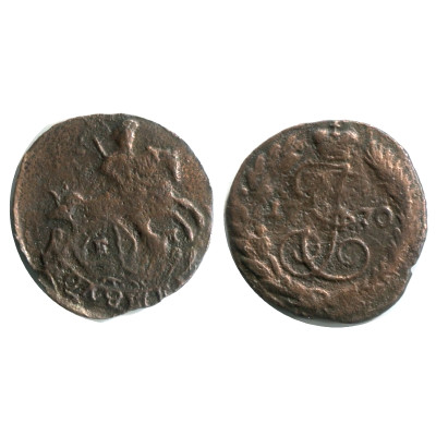 Монета Полушка 1770 г. (ЕМ) 2