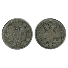 25 пенни Российской империи (Финляндии) 1872 г., Александр II