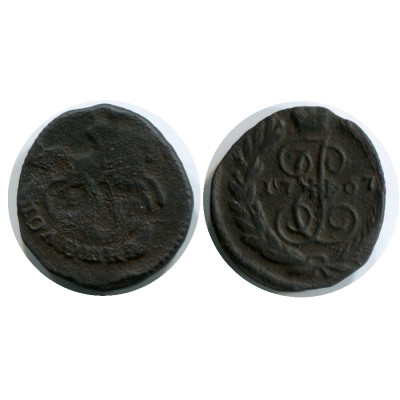 Монета Полушка 1767 г., 1
