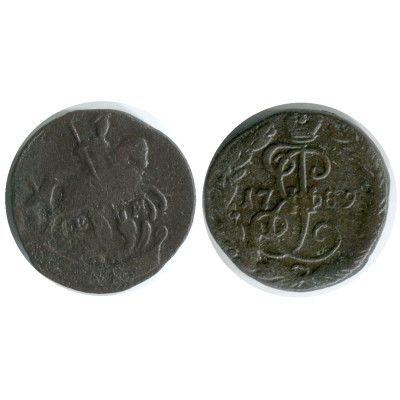Монета Денга 1789 г. (ЕМ)