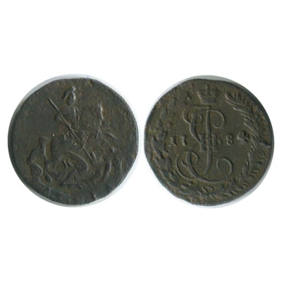 Монета Денга 1784 г. (КМ)