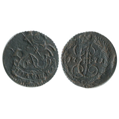 Монета Полушка 1771 г. (ЕМ)