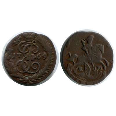 Монета Полушка 1769 г. (ЕМ)