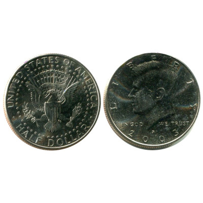 Монета Полдоллара США 2003 г. Кеннеди (P)