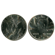 Полдоллара США 2006 г. Кеннеди (P)