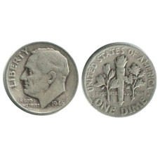 10 центов (дайм) США 1946 г.