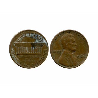 1 цент США 1960 г. 