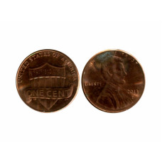1 цент США 2013 г. D