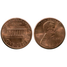 1 цент США 2005 г.