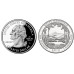 Монета Квотер США 2013 г., (16-й) Национальный лес Белые горы (D)
