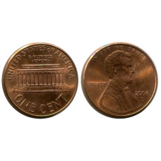 1 цент США 2004 г. (D)