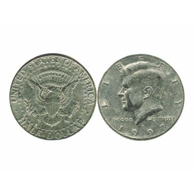 Монета Полдоллара США 1997 г. Кеннеди (P)