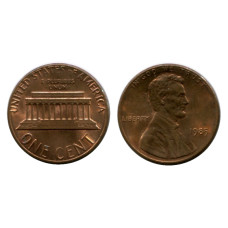 1 цент США 1985 г.