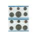 Монета Годовой набор монет США 1976 г. (2 двора) 200 лет независимости США в конверте