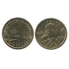 1 доллар США 2008 г., Парящий орёл (P)