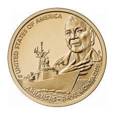 1 доллар США 2025 г. Рэй Монтегю (Арканзас) P