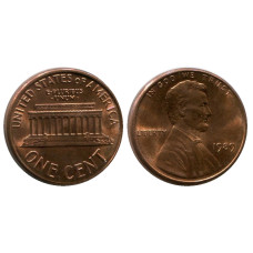 1 цент США 1989 г.