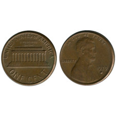 1 цент США 1979 г. D