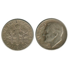 10 центов (дайм) США 1953 г.