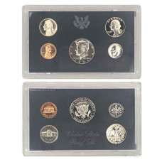 Набор 5 монет США 1971 г. Proof двор S 