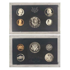 Набор 5 монет США 1972 г. Proof двор S 