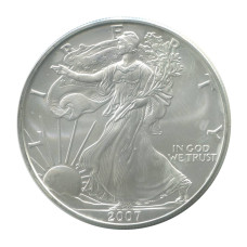 1 доллар США 2007 г. Шагающая свобода 