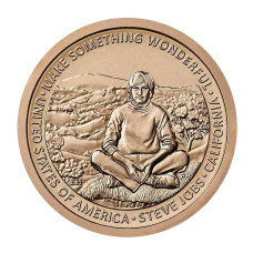 1 доллар США 2026 г. Стив Джобс (Калифорния) D