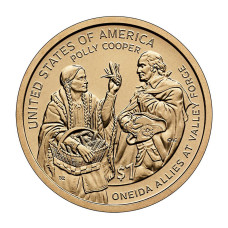 1 доллар США 2026 г.  Сакагавея. Полли Купер D