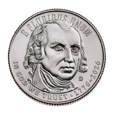 Квотер США 2026 г. Конституция США D