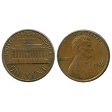 1 цент США 1976 г.