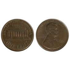 1 цент США 1991 г.