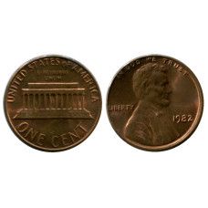 1 цент США 1982 г.