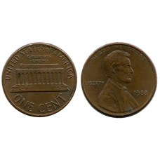 1 цент США 1988 г.