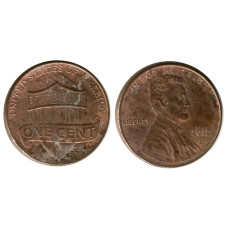 1 цент США 2012 г. (D)
