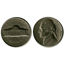 5 центов США 1964 г.