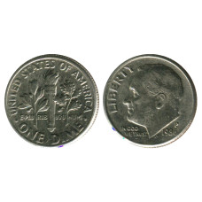 10 центов (дайм) США 1986 г. (Р)