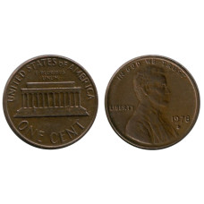 1 цент США 1978 г. (D)